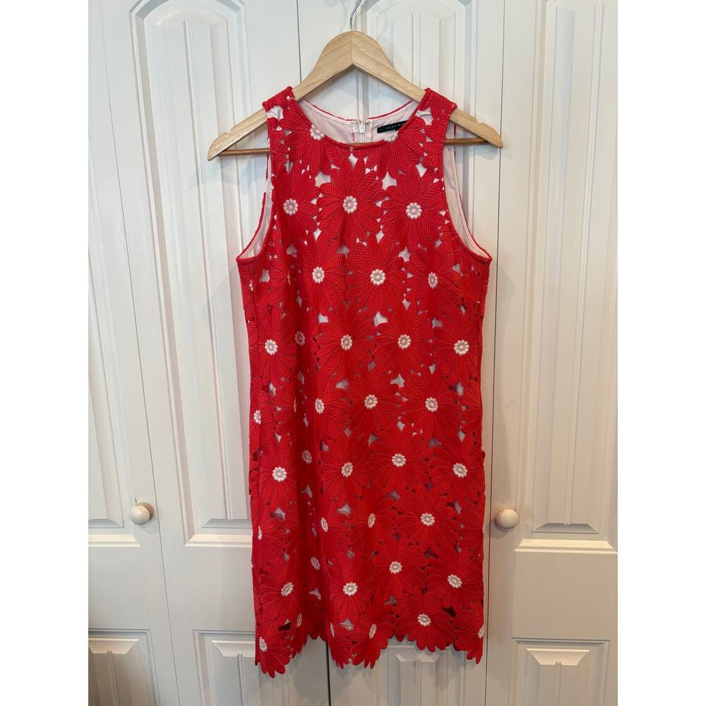 Alex Marie Coral Lace Dress 6